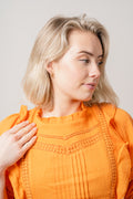 Katia Dress - Persimmon Orange