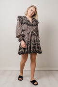 Lana Dress - Black Print