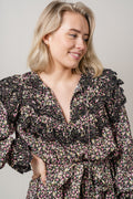 Lana Dress - Black Print