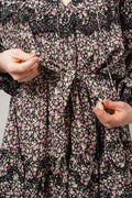 Lana Dress - Black Print