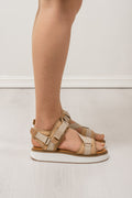Mono Strap Sandal - Nude