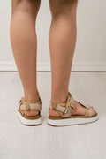 Mono Strap Sandal - Nude