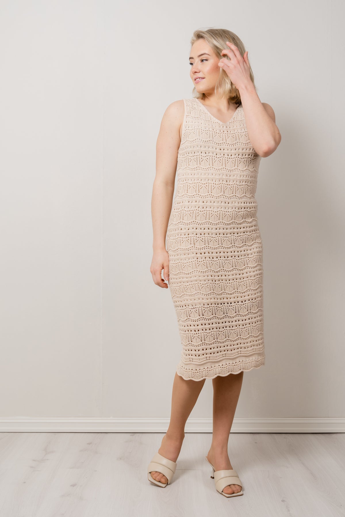 Serena Dress - Sand