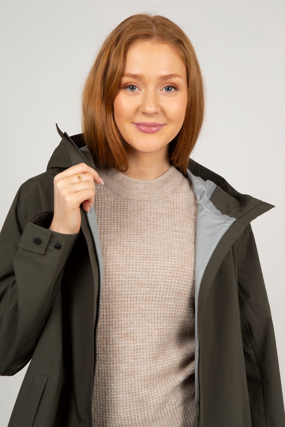 Scandinavian Edition Flair Regnkappa - Dark Olive