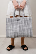 Venice Tote Bag - White/Black