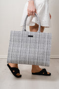 Venice Tote Bag - White/Black