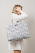 Venice Tote Bag - White/Black