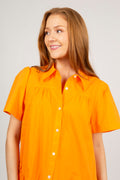 Sandrine Skjortklänning - Orange