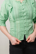 Rebekka Blouse - Absinthe Green