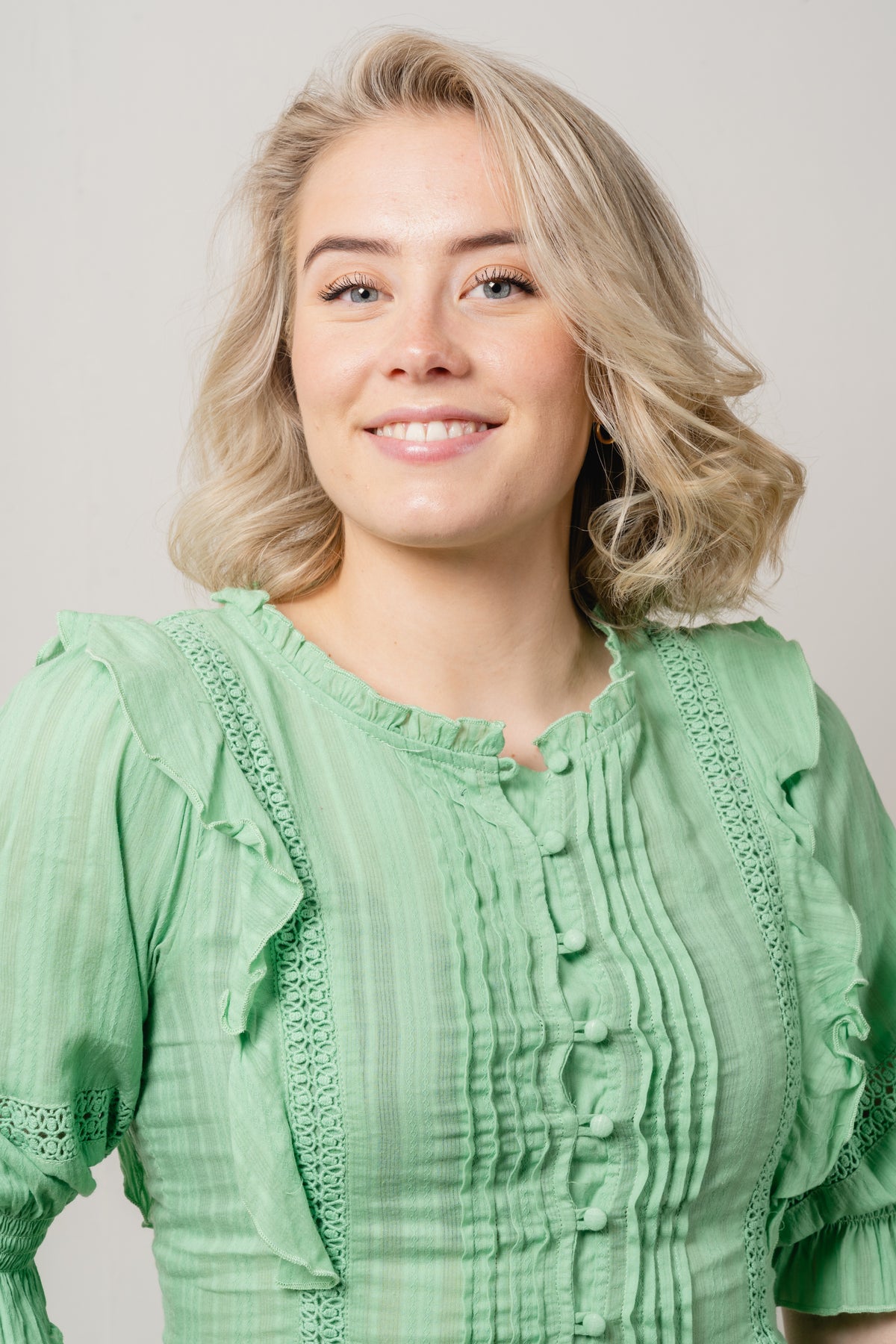 Rebekka Blouse - Absinthe Green