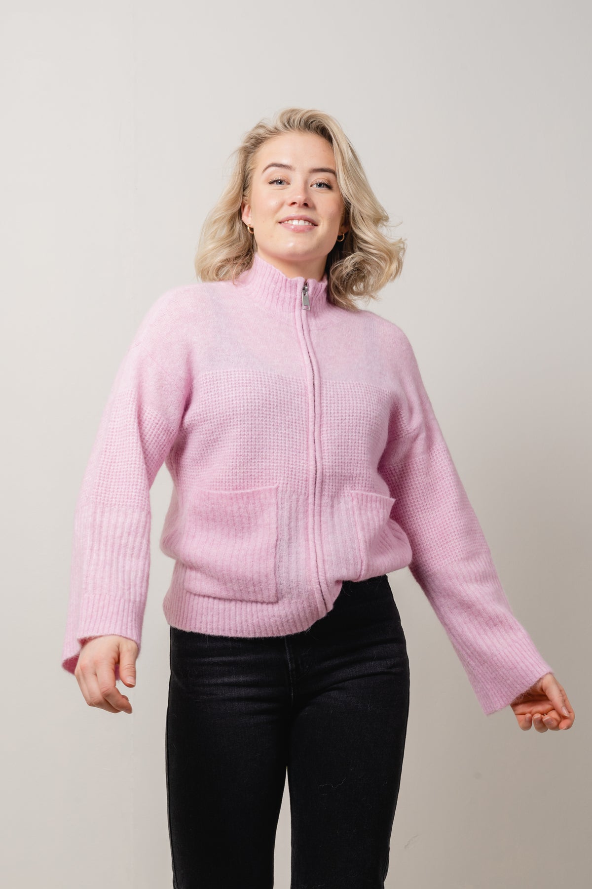 Lisanora Hope Cardigan - Pink Lavender