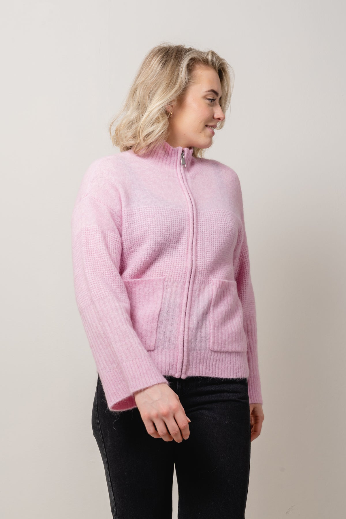 Lisanora Hope Cardigan - Pink Lavender