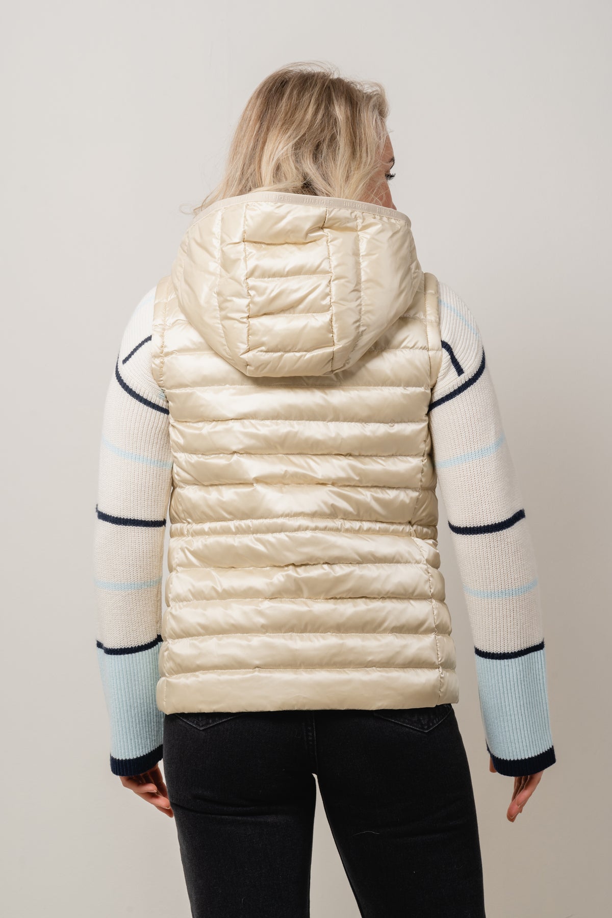 Down Filled Puffer Vest - Light Sandalwood