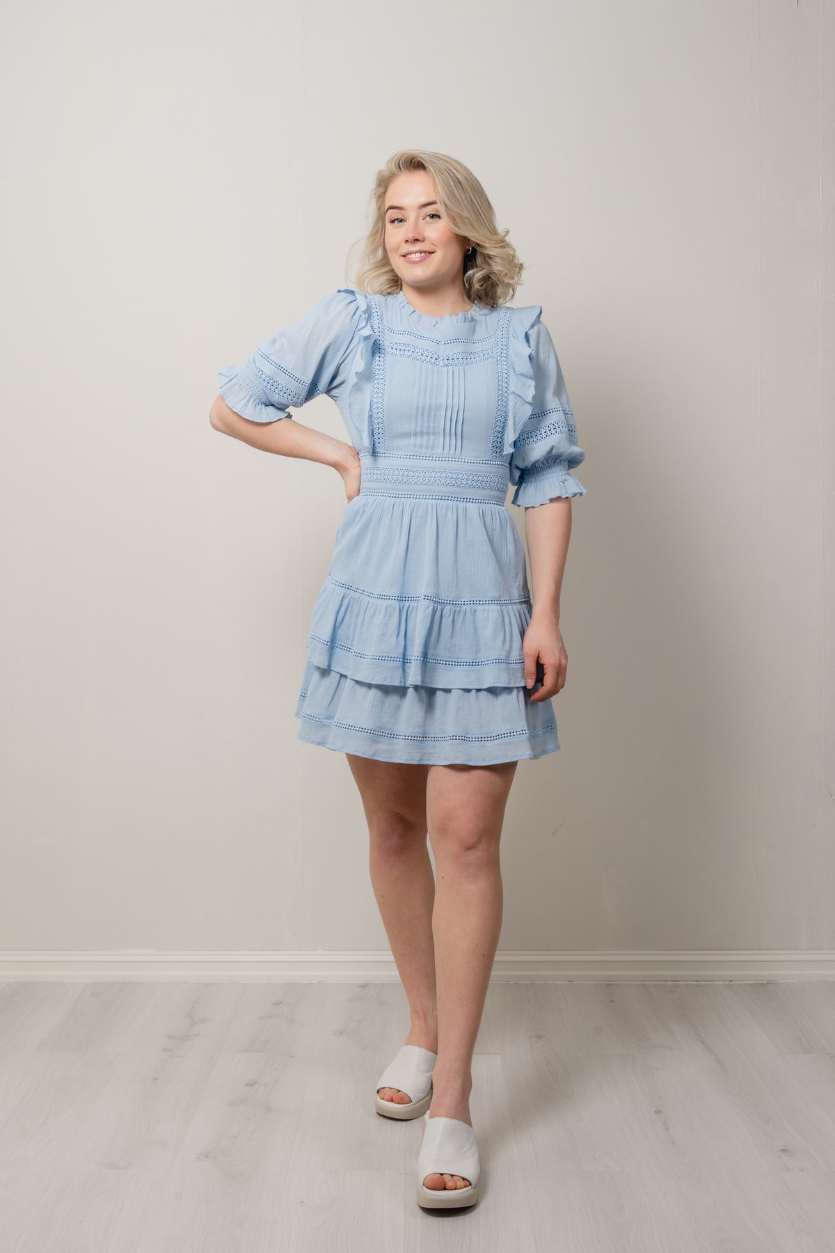 Katia Dress - Powder Blue