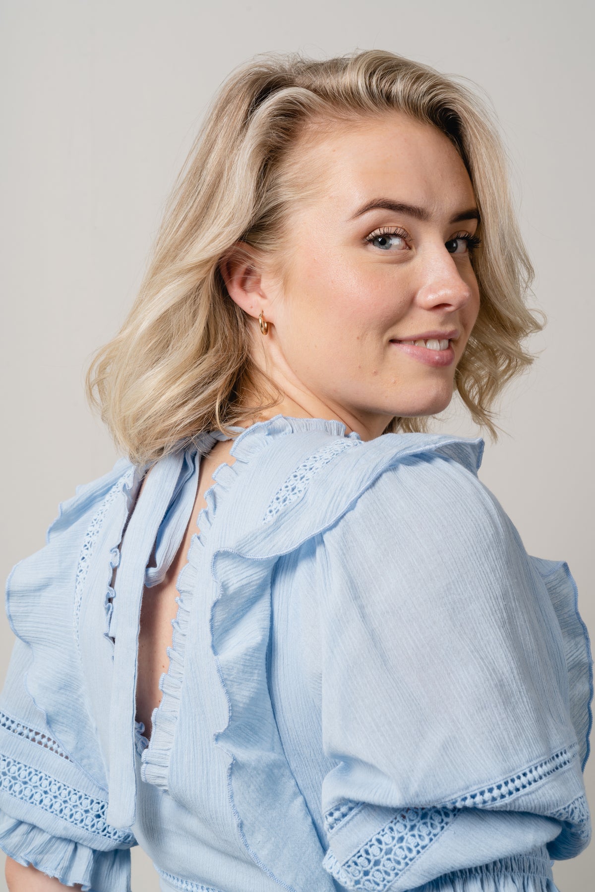 Katia Dress - Powder Blue