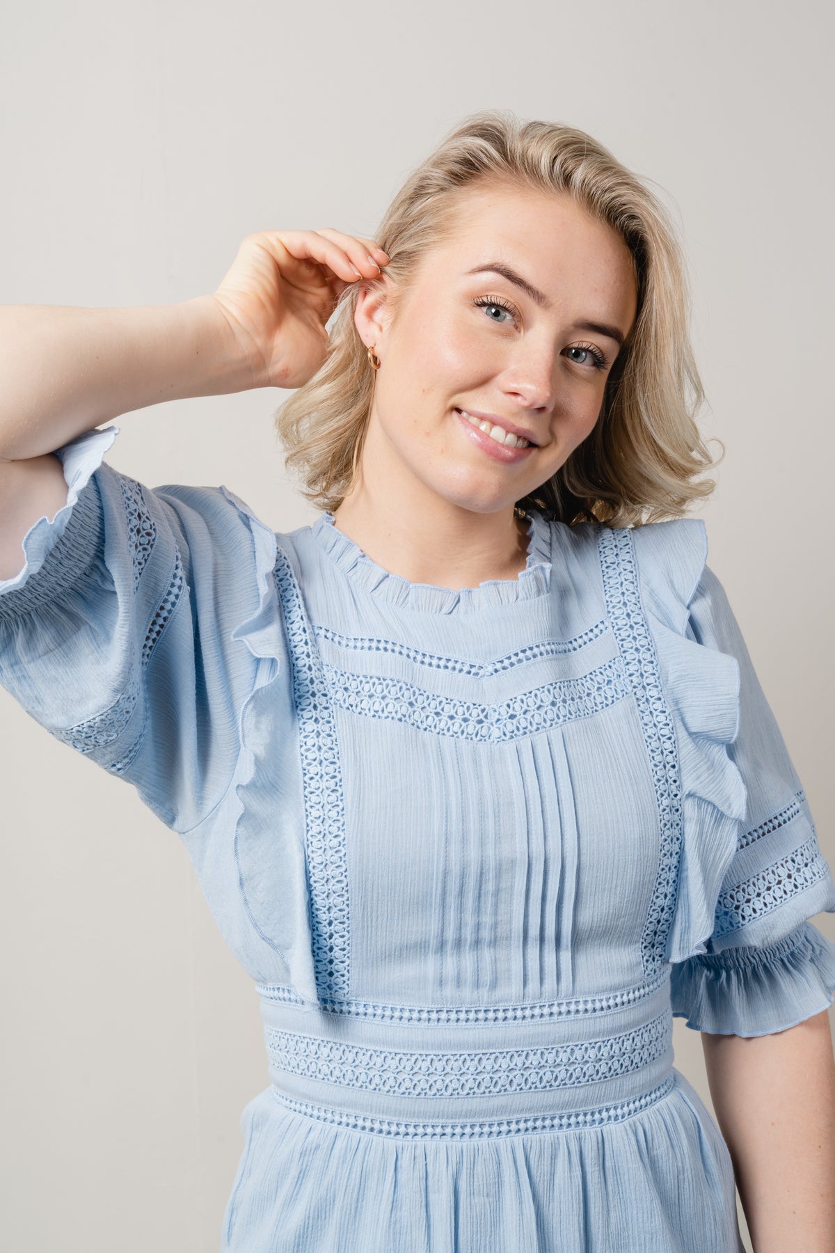Katia Dress - Powder Blue