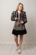 Jessica Dress - Black  Print