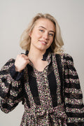Jessica Dress - Black  Print