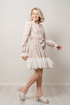 Jessica Dress - White Print