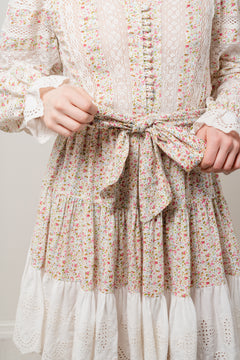 Jessica Dress - White Print
