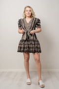 Shanni Dress - Black Print