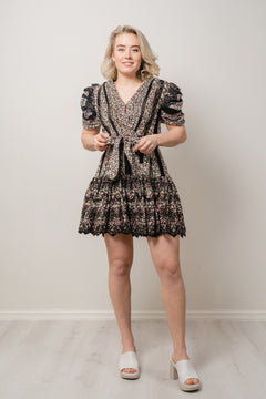 Shanni Dress - Black Print