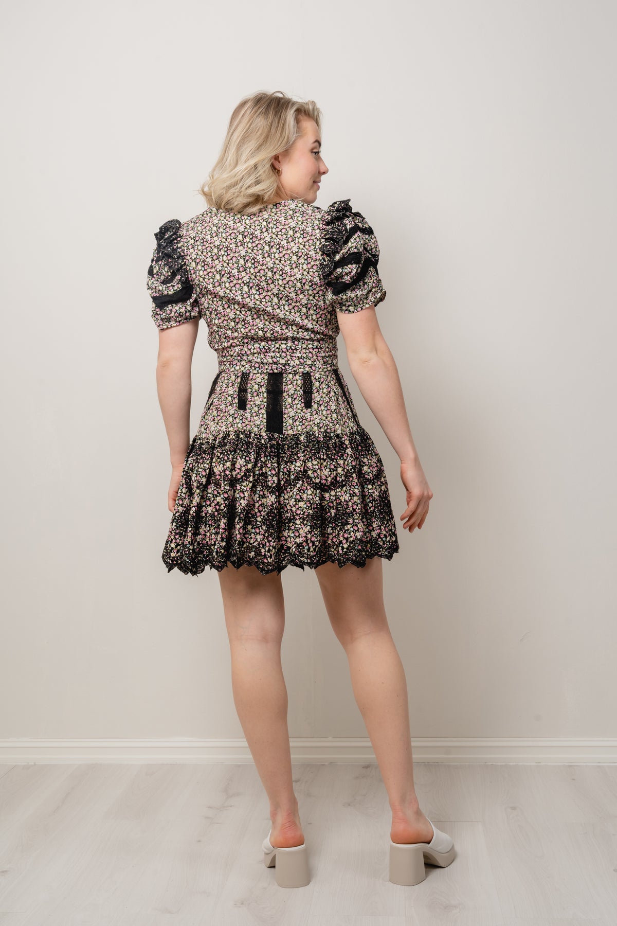 Shanni Dress - Black Print