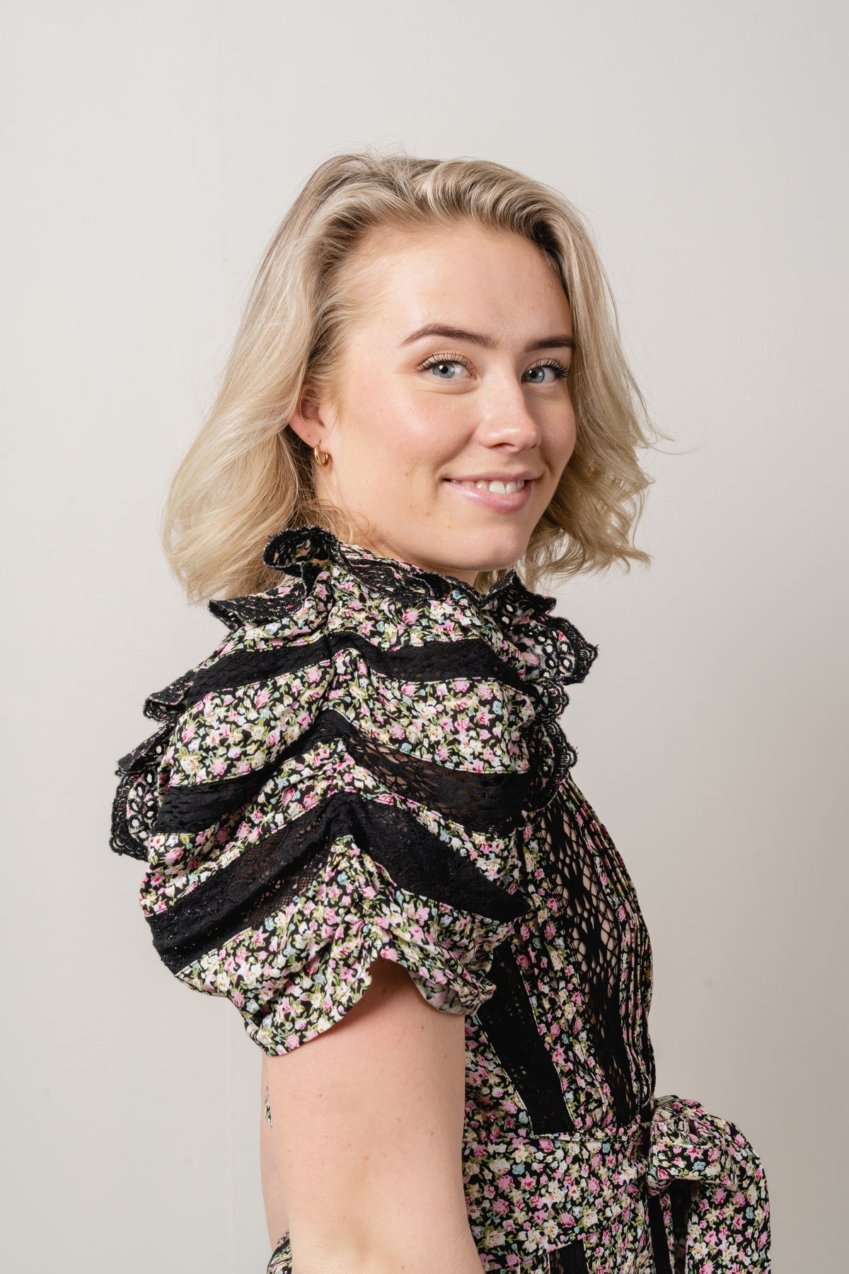 Shanni Dress - Black Print
