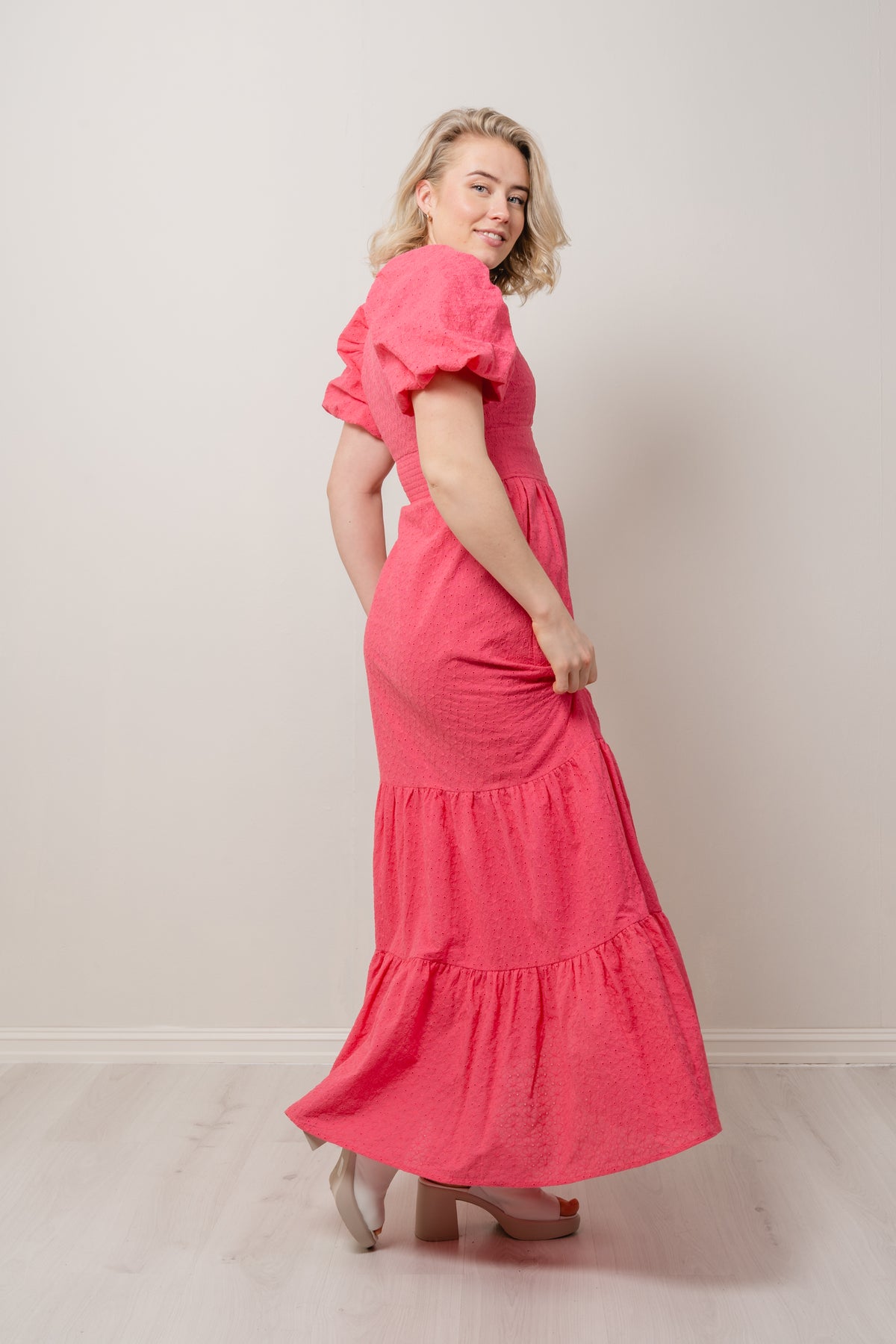 Adelina Dress - Fandango Pink