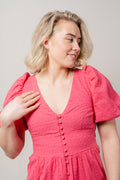 Adelina Dress - Fandango Pink