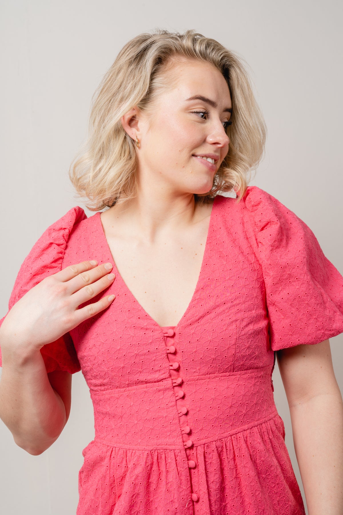 Adelina Dress - Fandango Pink
