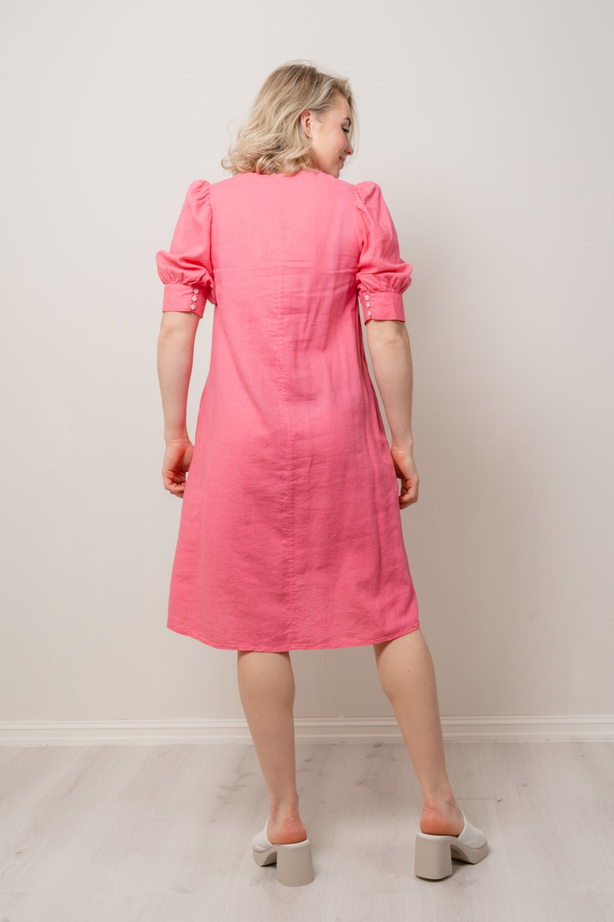 KikoIW Yanca Dress - Pink Rose