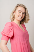 KikoIW Yanca Dress - Pink Rose