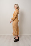 Rattan Dress - Apricot