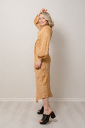 Rattan Dress - Apricot