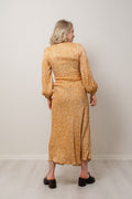 Rattan Dress - Apricot
