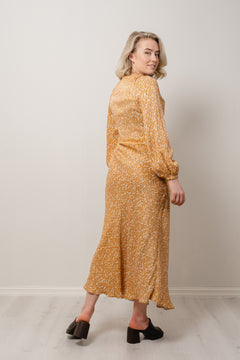 Rattan Dress - Apricot
