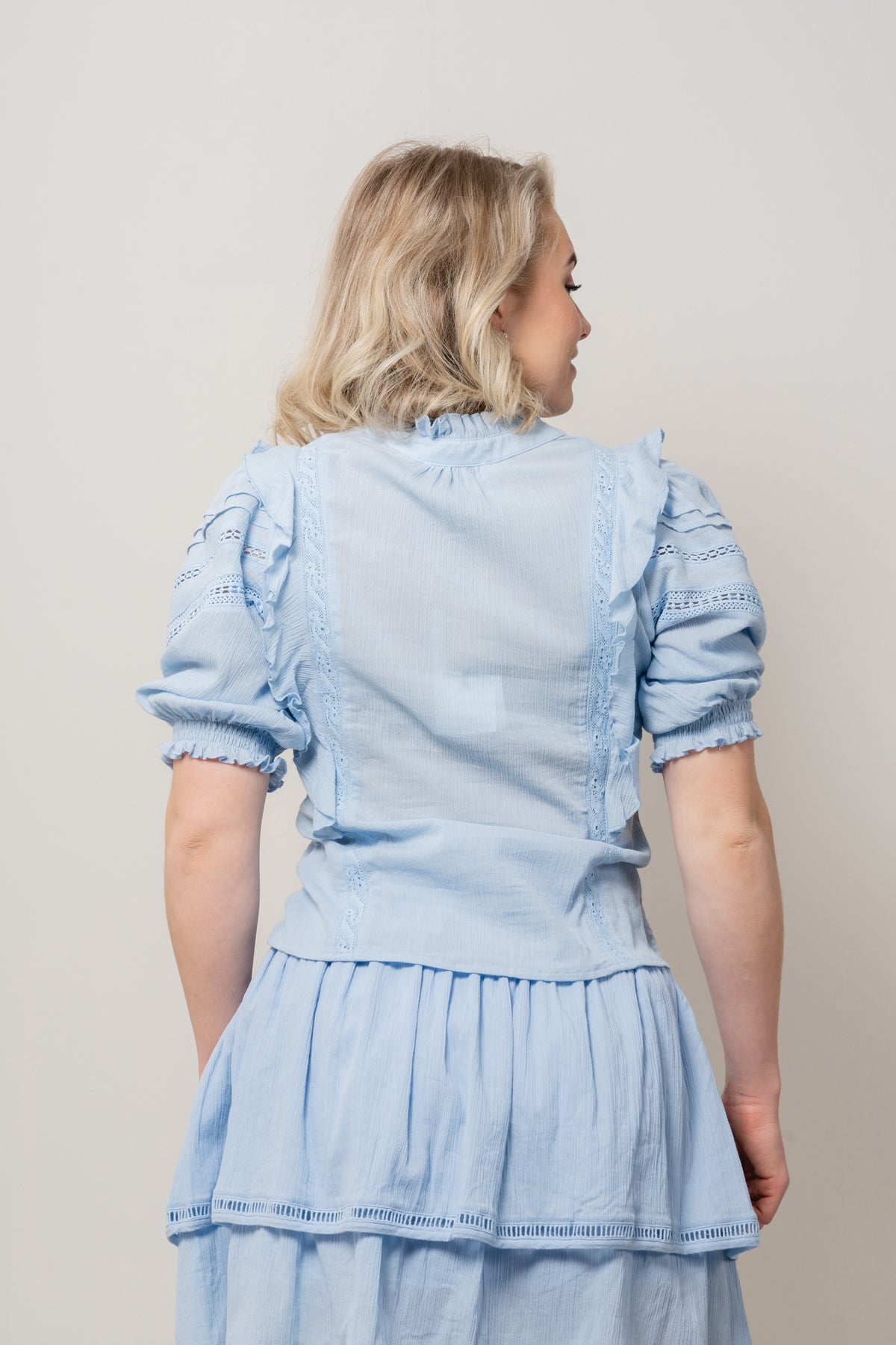 Sherry Blouse - Light Blue