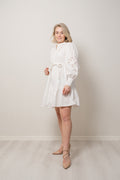 Yaszira LS Shirt Dress - Star White