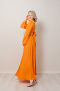 Florissa Dress - Persimmon Orange