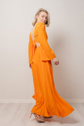 Florissa Dress - Persimmon Orange