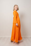 Florissa Dress - Persimmon Orange