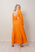 Florissa Dress - Persimmon Orange