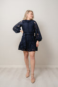 Jordyn Lace Dress - Navy