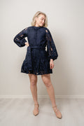 Jordyn Lace Dress - Navy