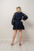 Jordyn Lace Dress - Navy