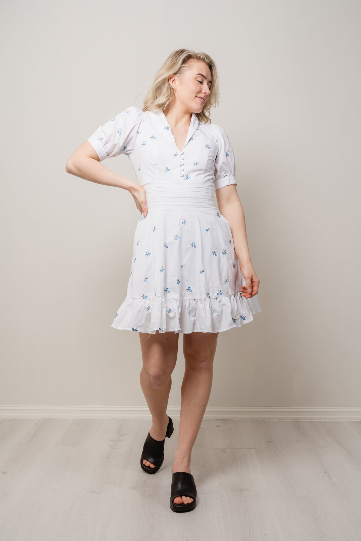 Mira Dress - Blue