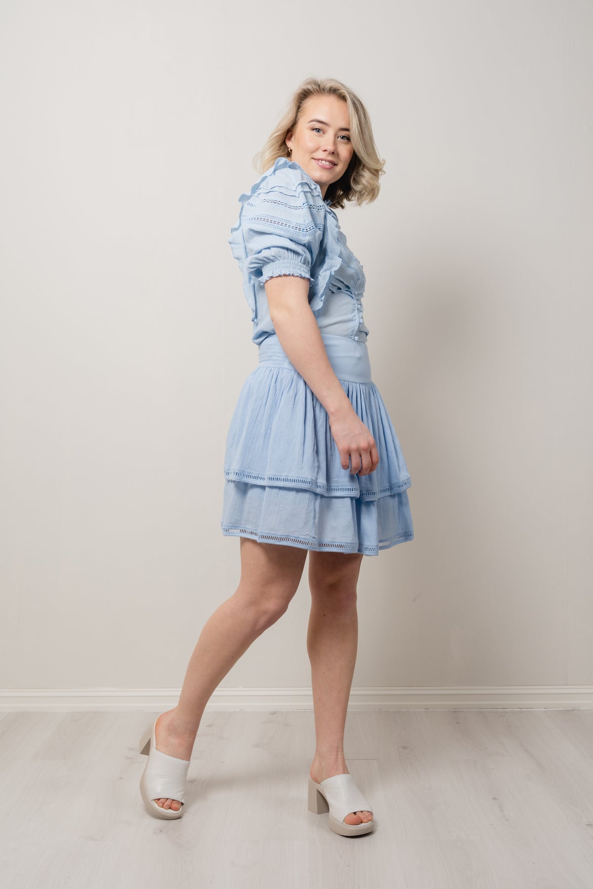 Sherry Blouse - Light Blue