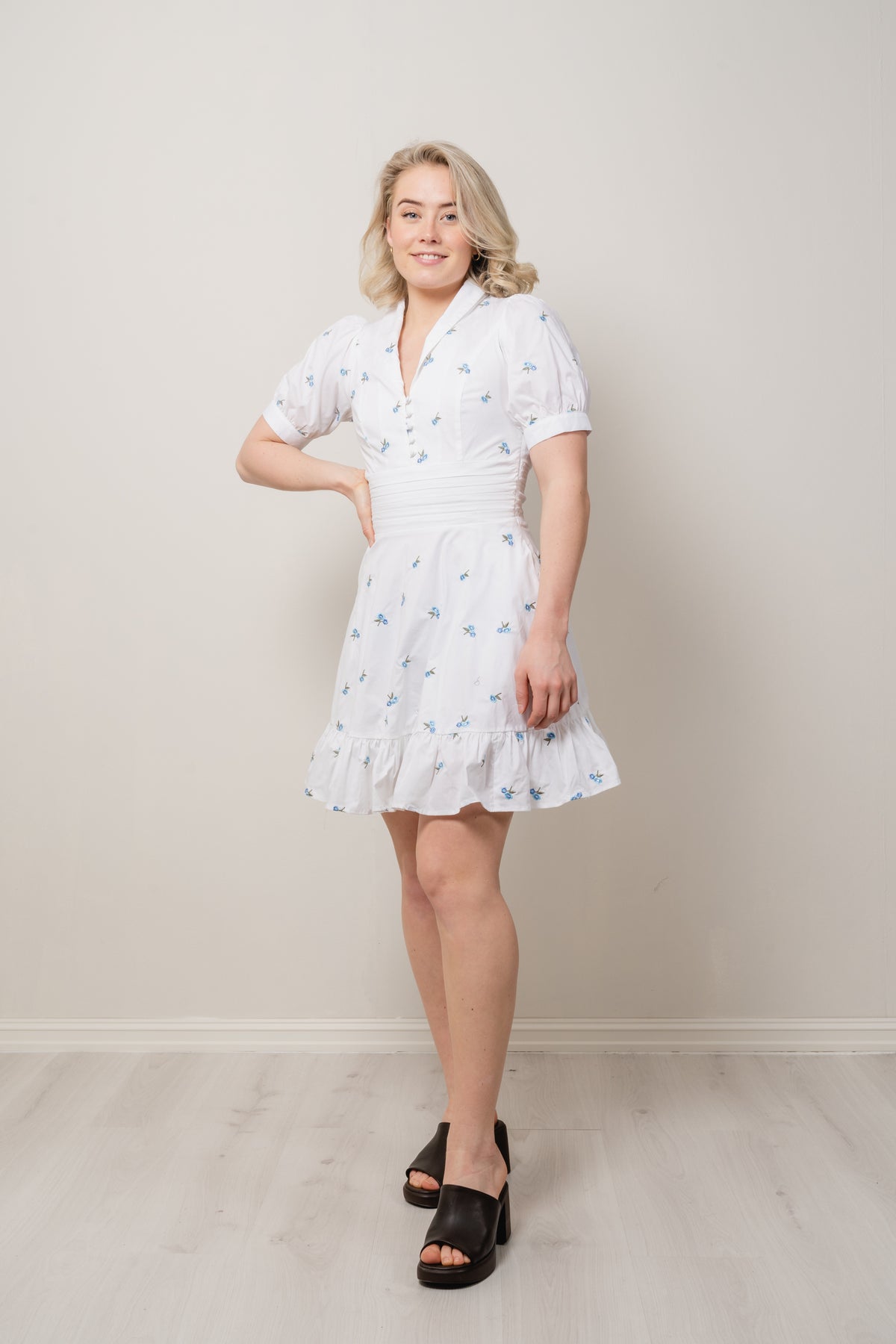 Mira Dress - Blue