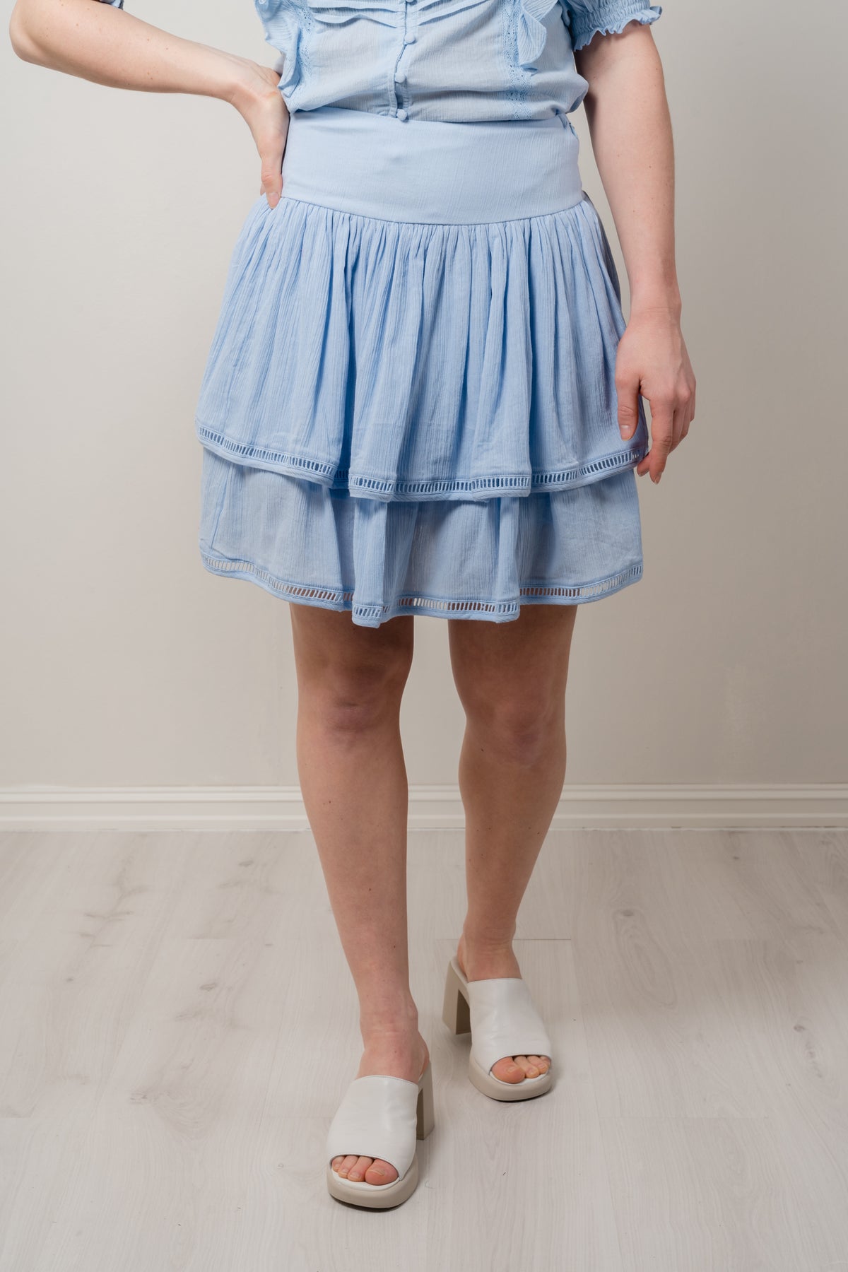 Lori Skirt - Light Blue